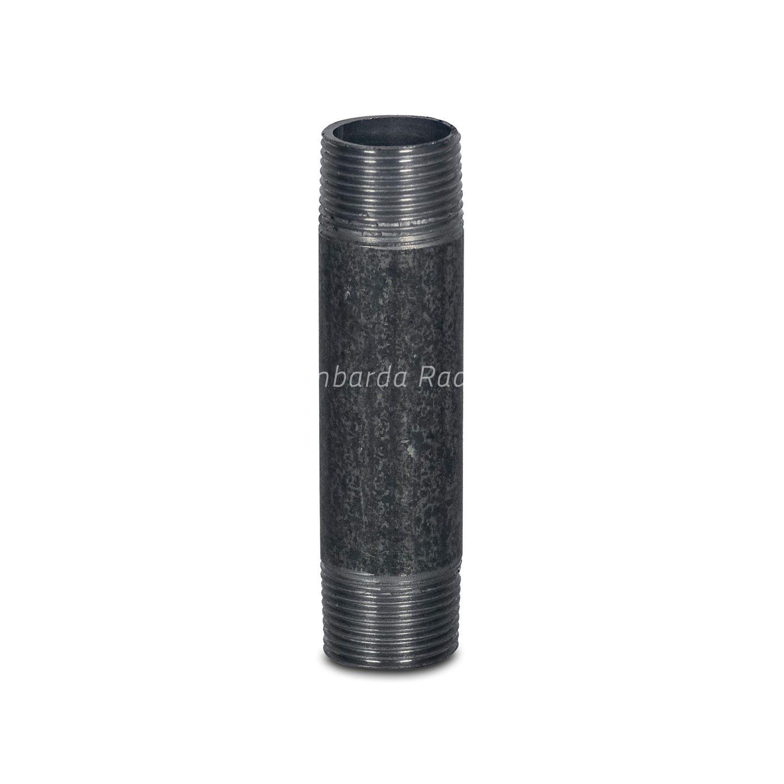 BLACK PIPE NIPPLE THD X THD BSPP