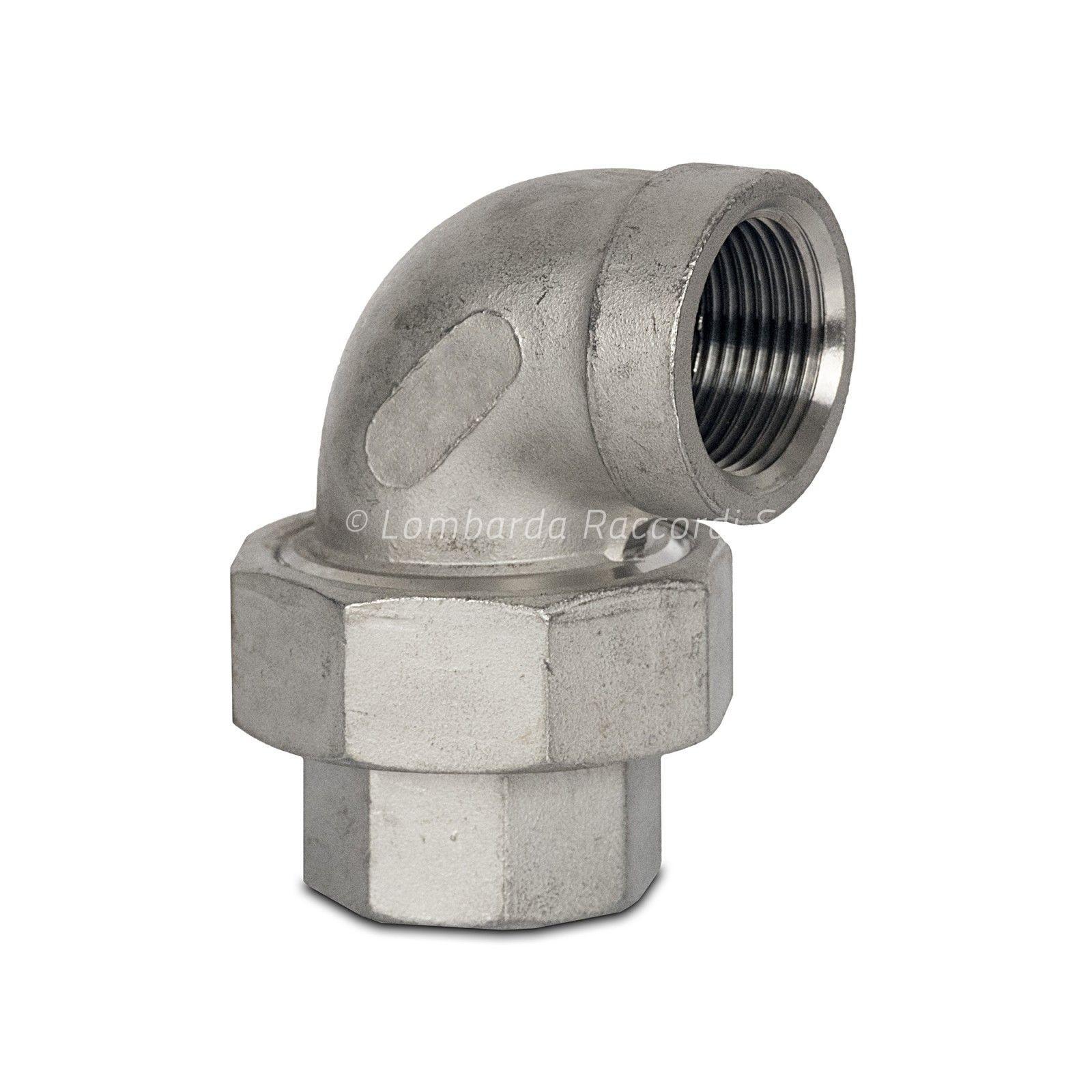 GIUNTO 3 PZ CURVO 90° F/F