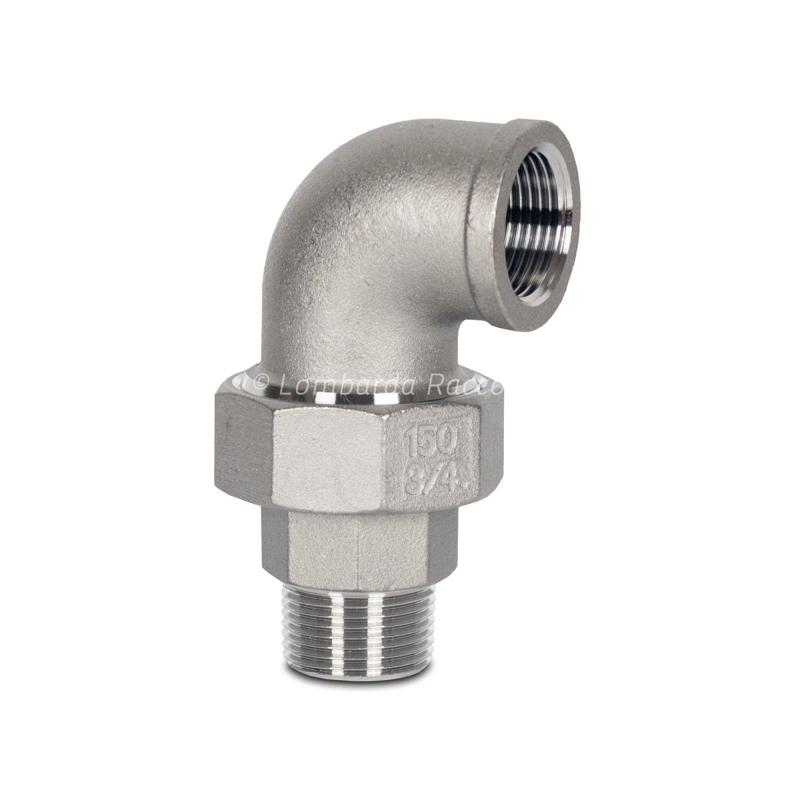 GIUNTO 3 PZ CURVO 90° M/F