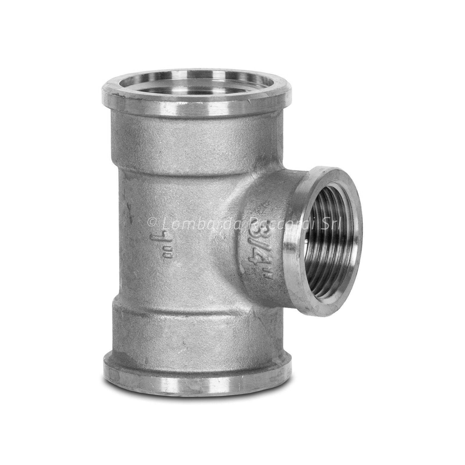 TEE RIDOTTO F/F/F CROMATO