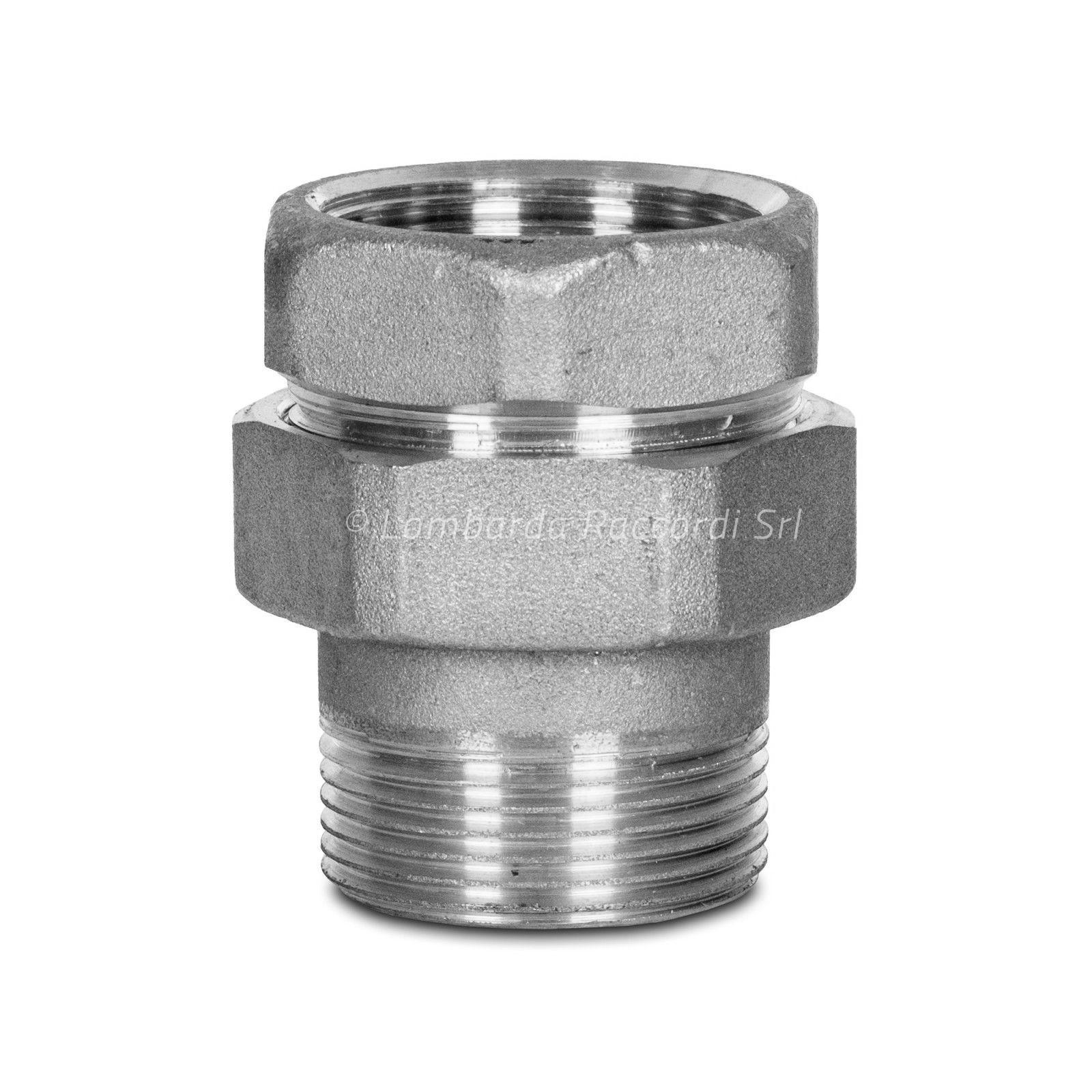 GIUNTO 3 PZ M/F S.P. CON GUARNIZ. CROMATO