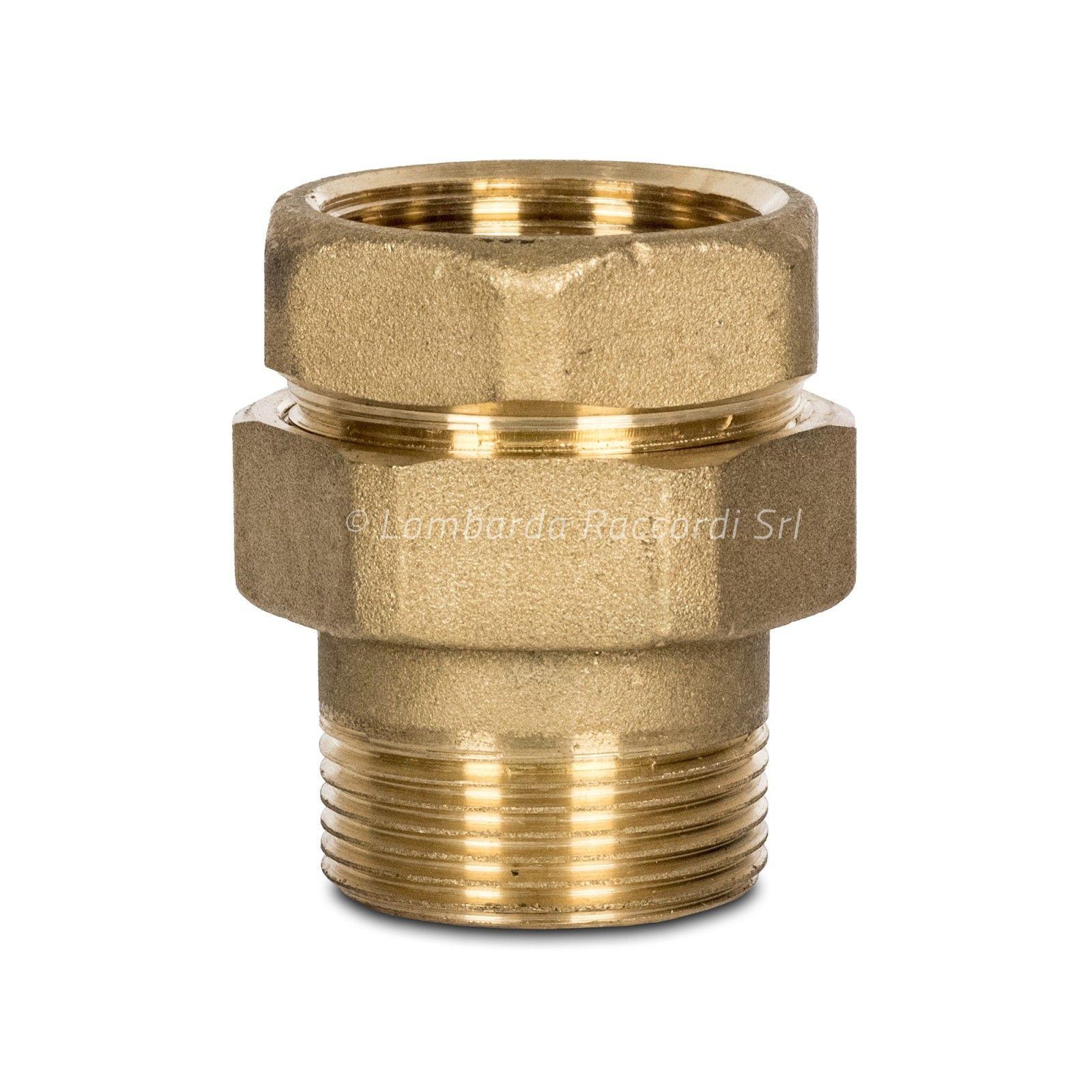 GIUNTO 3 PZ M/F S.P. CON GUARNIZ. GIALLO