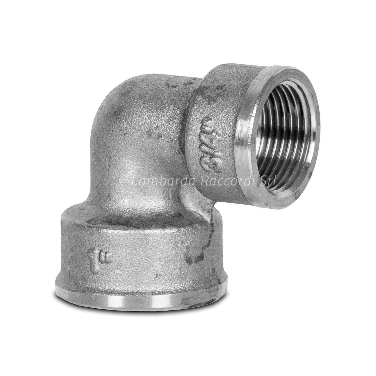 GOMITO RIDOTTO 90° F/F CROMATO