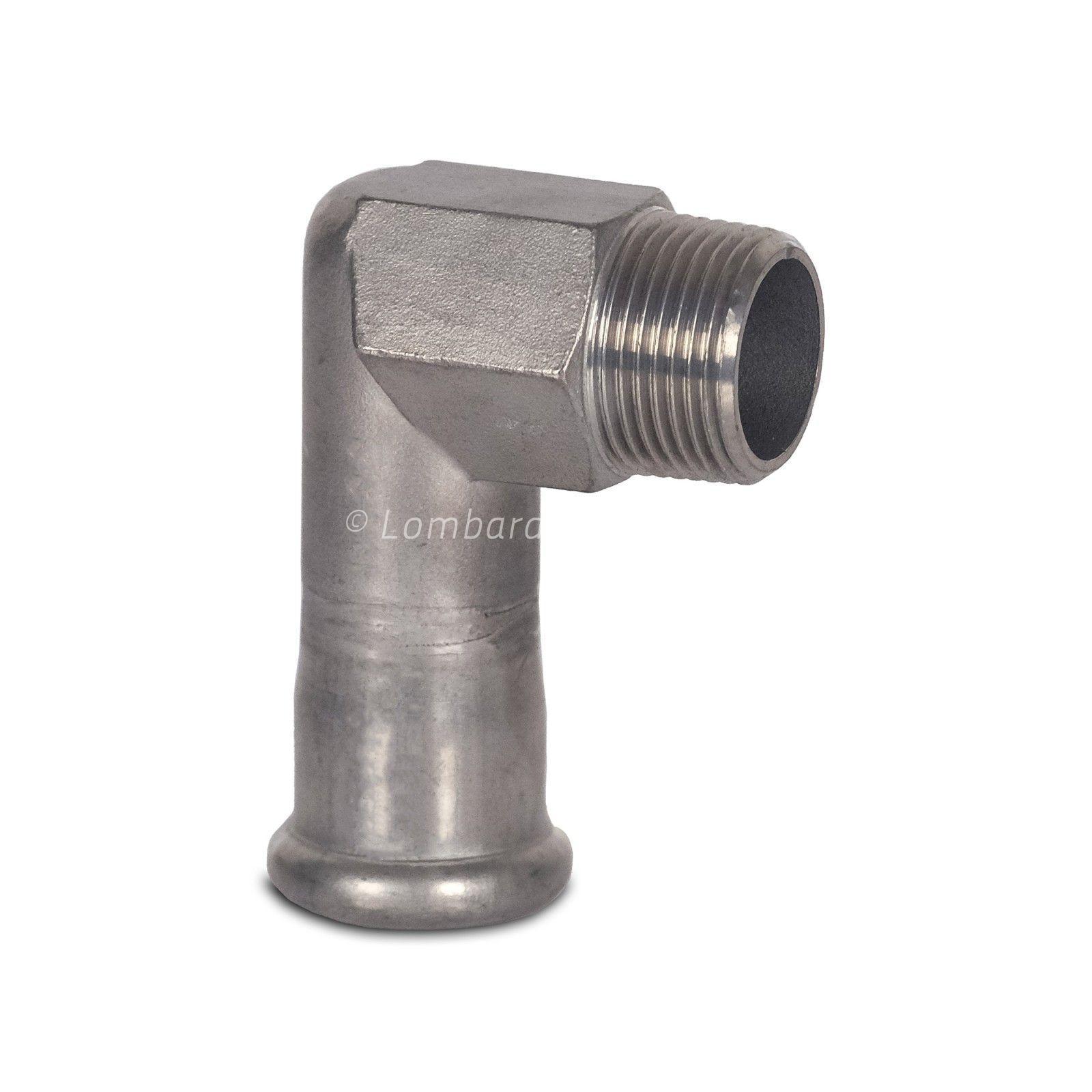 GOMITO MISTO 90° FIL. M x F