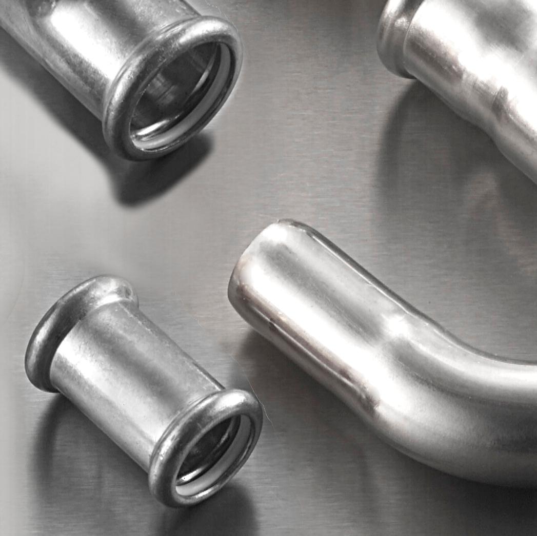 SISTEMA A PRESSARE IN ACCIAIO INOX E AL CARBONIO