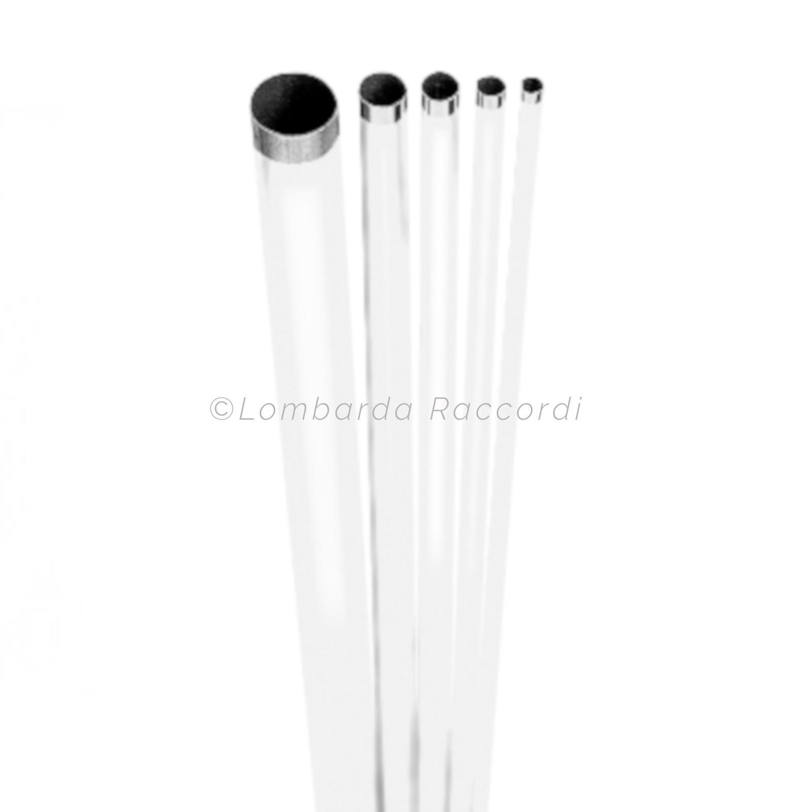 TUBO ZINCATO ESTERNAMENTE CON RIVESTIMENTO IN PP