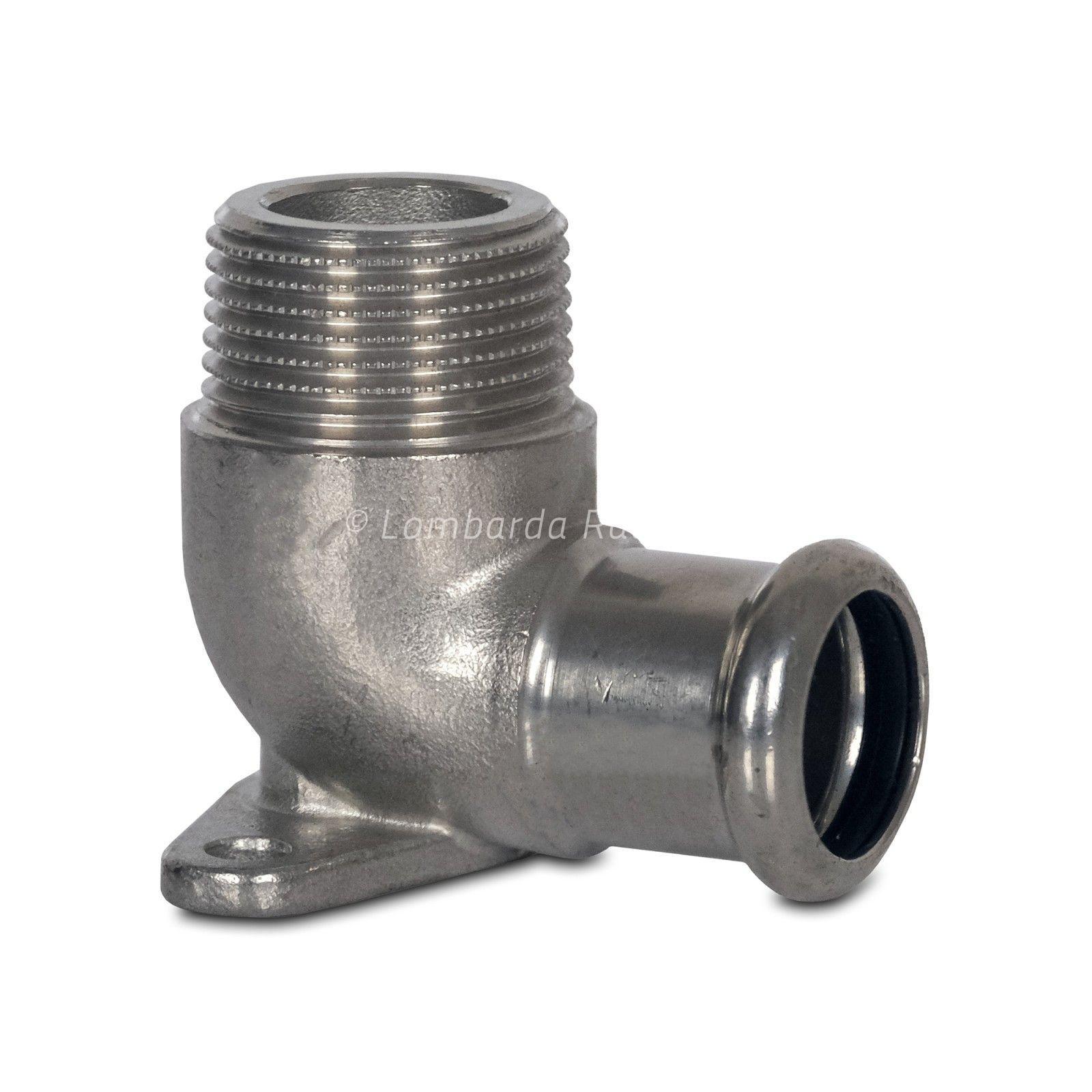 GOMITO MISTO 90° F x FIL. M FLANGIATO