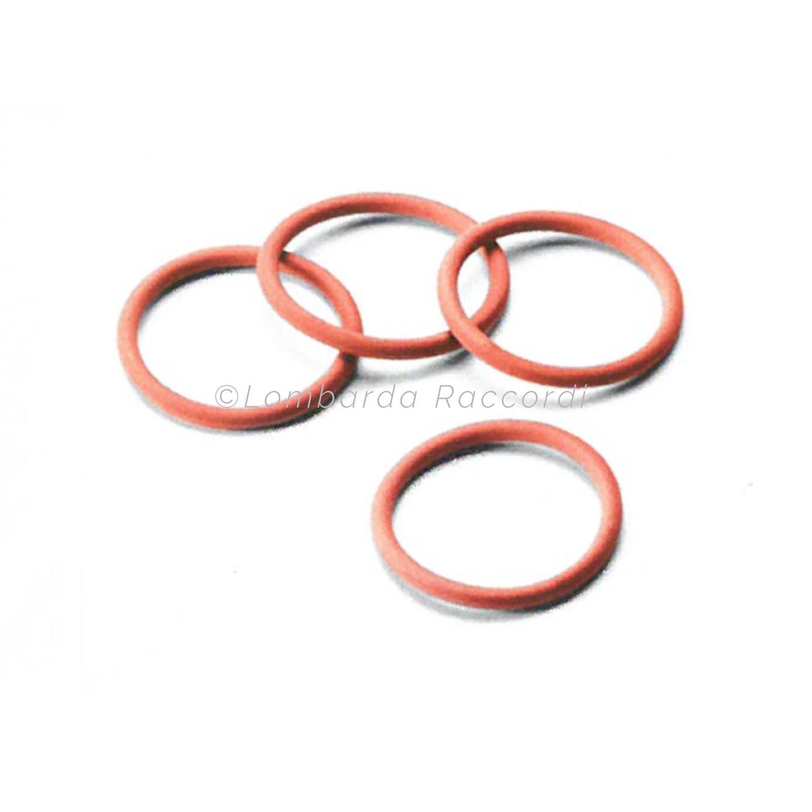 O-RING MVQ ROSSO