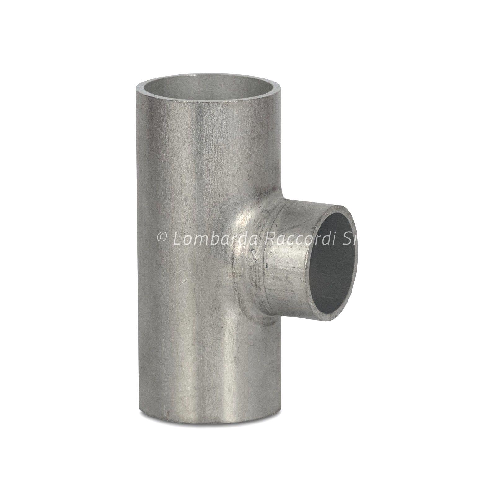 REDUCED TEE EN10253 AISI 304/304L TH.2 MM