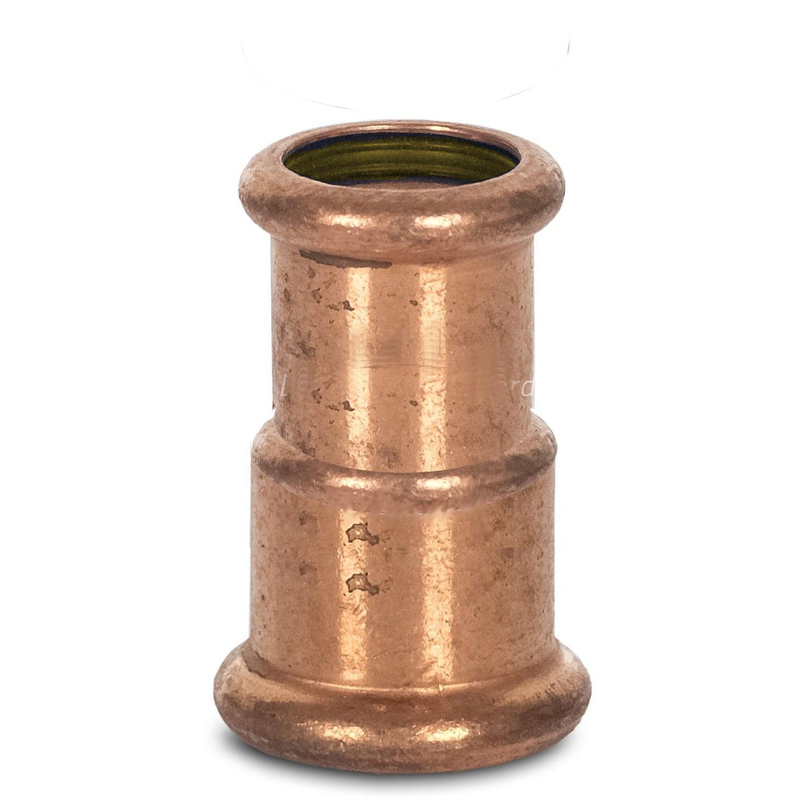 REDUCED COUPLING F/F COPPER PRESSFITTING FOR GAS