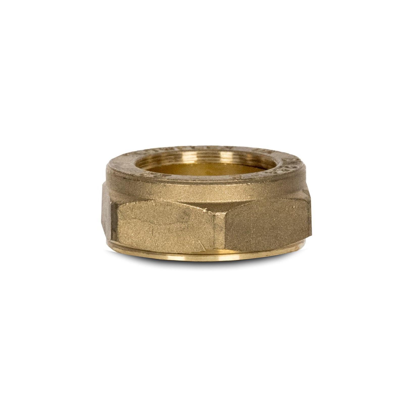 DADO DI SERRAGGIO IN OTTONE GIALLO