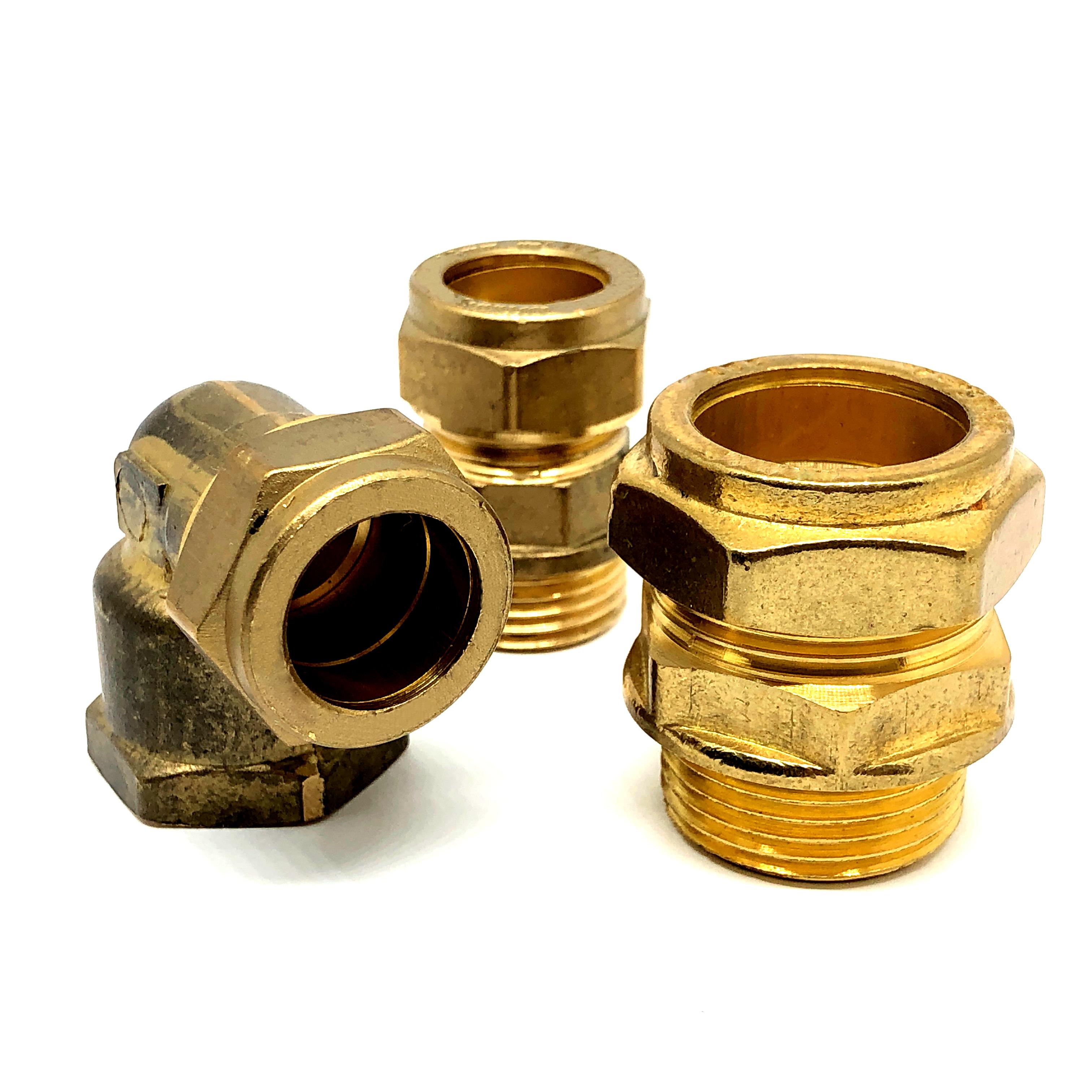 RACCORDERIA IN OTTONE