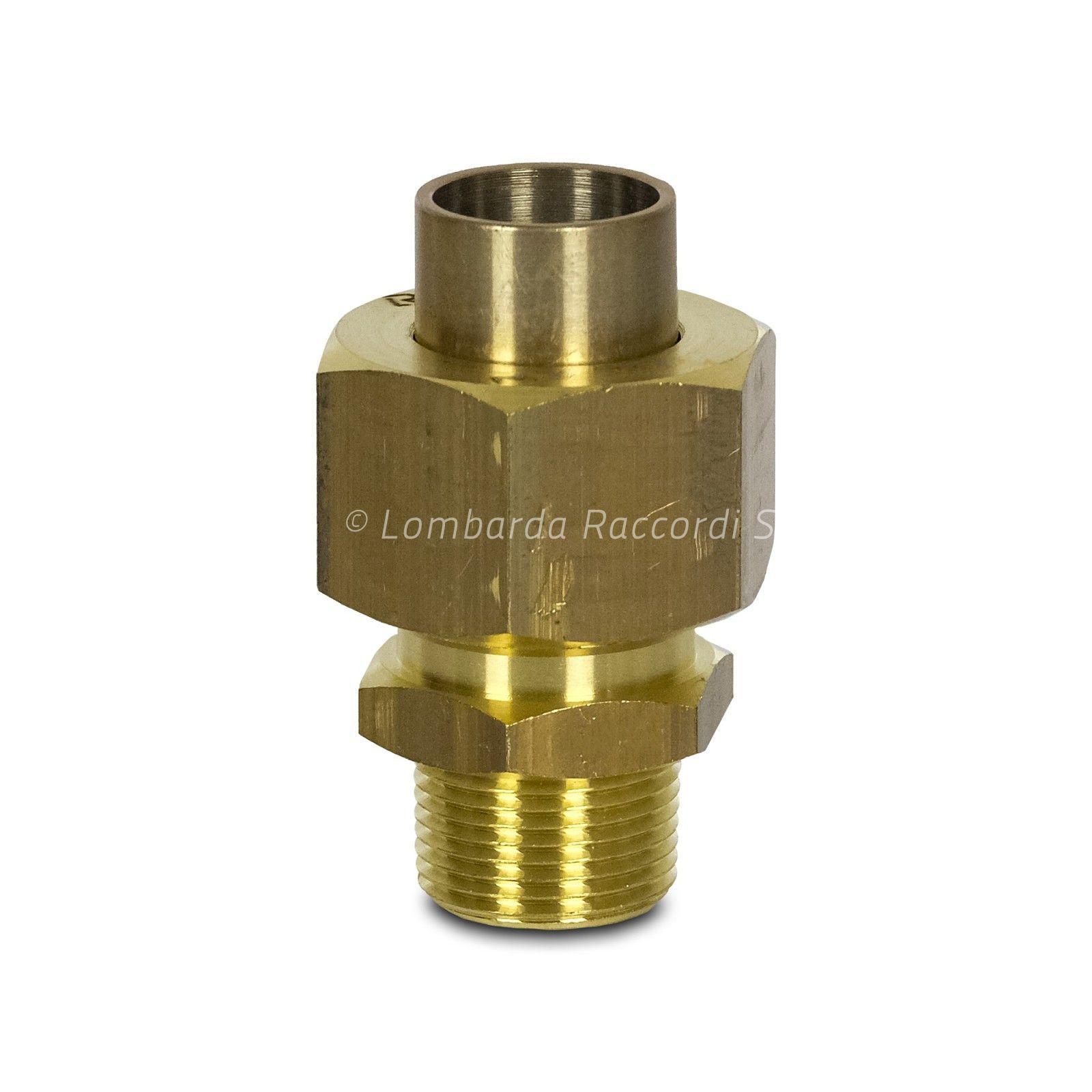 GIUNTO A 3 PZ IN OTTONE SGRASSATO