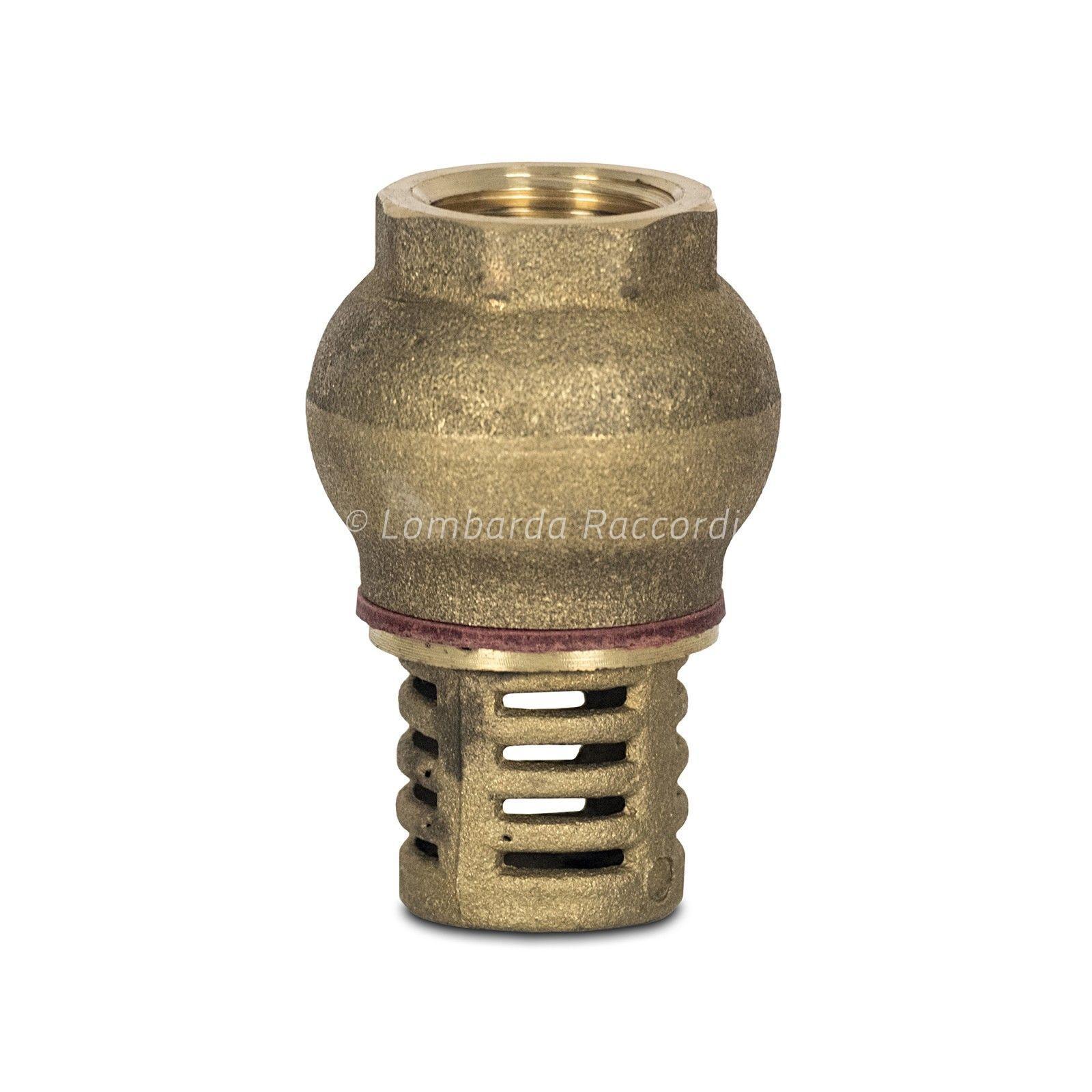 SFERIC BRASS FOOT VALVE