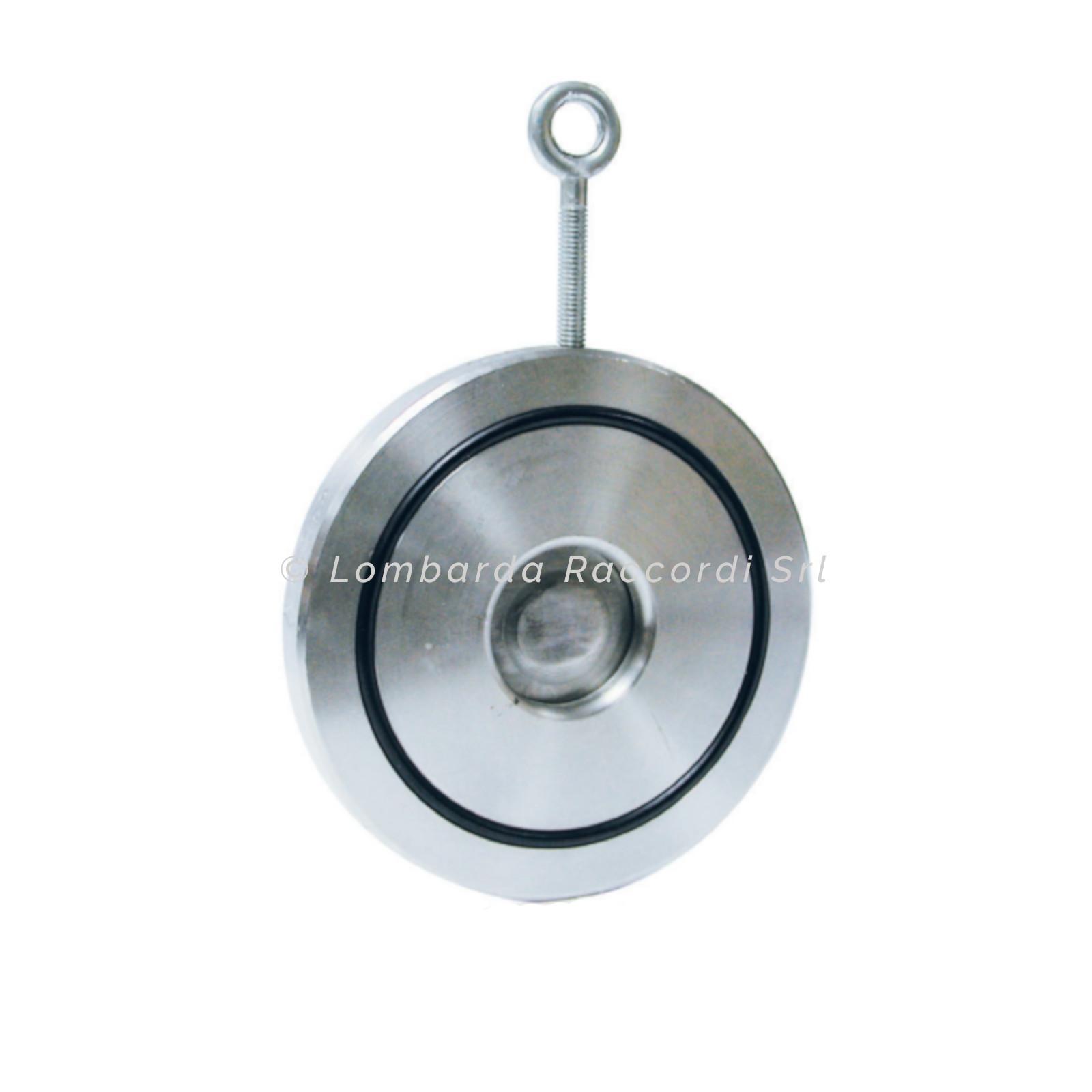VALVOLA DI RITEGNO A CLAPET WAFER IN ACCIAIO INOX