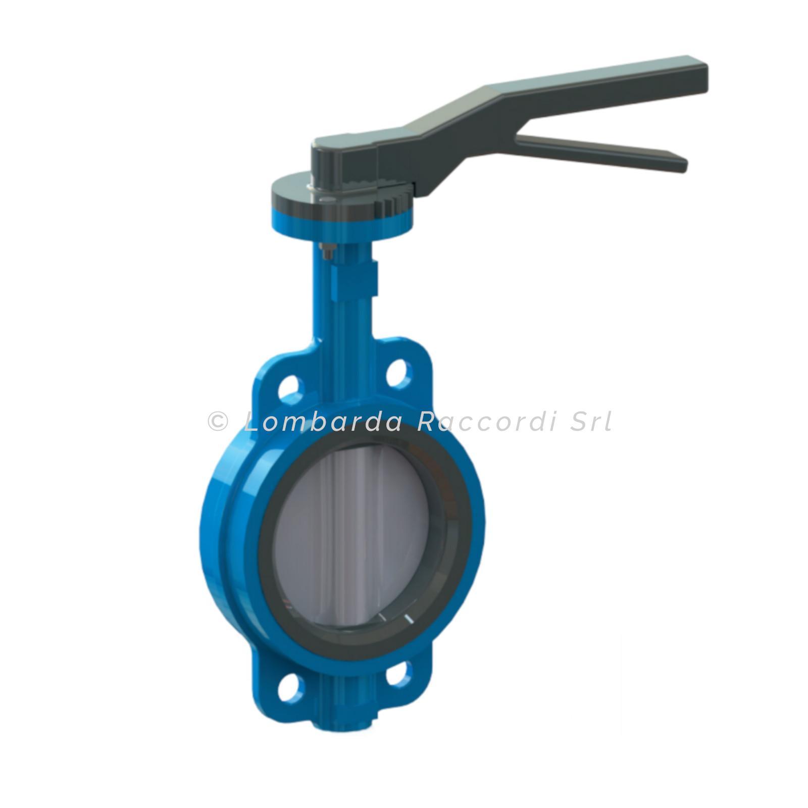 VALVOLA A FARFALLA WAFER (GHISA / INOX / EPDM)