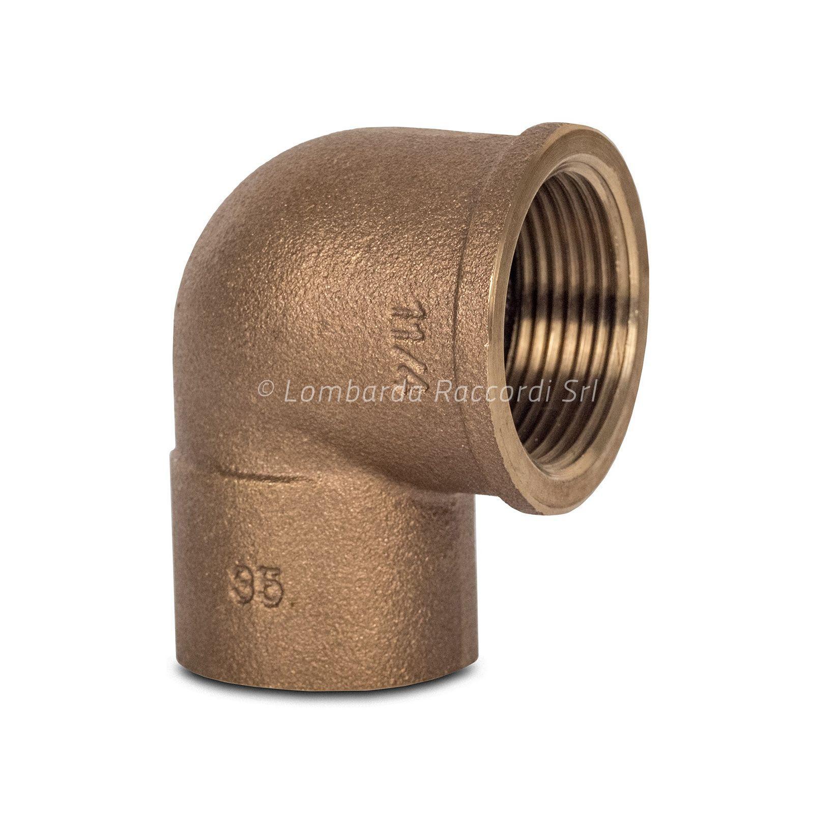 GOMITO 90° FIL. F x TASCA A SALDARE