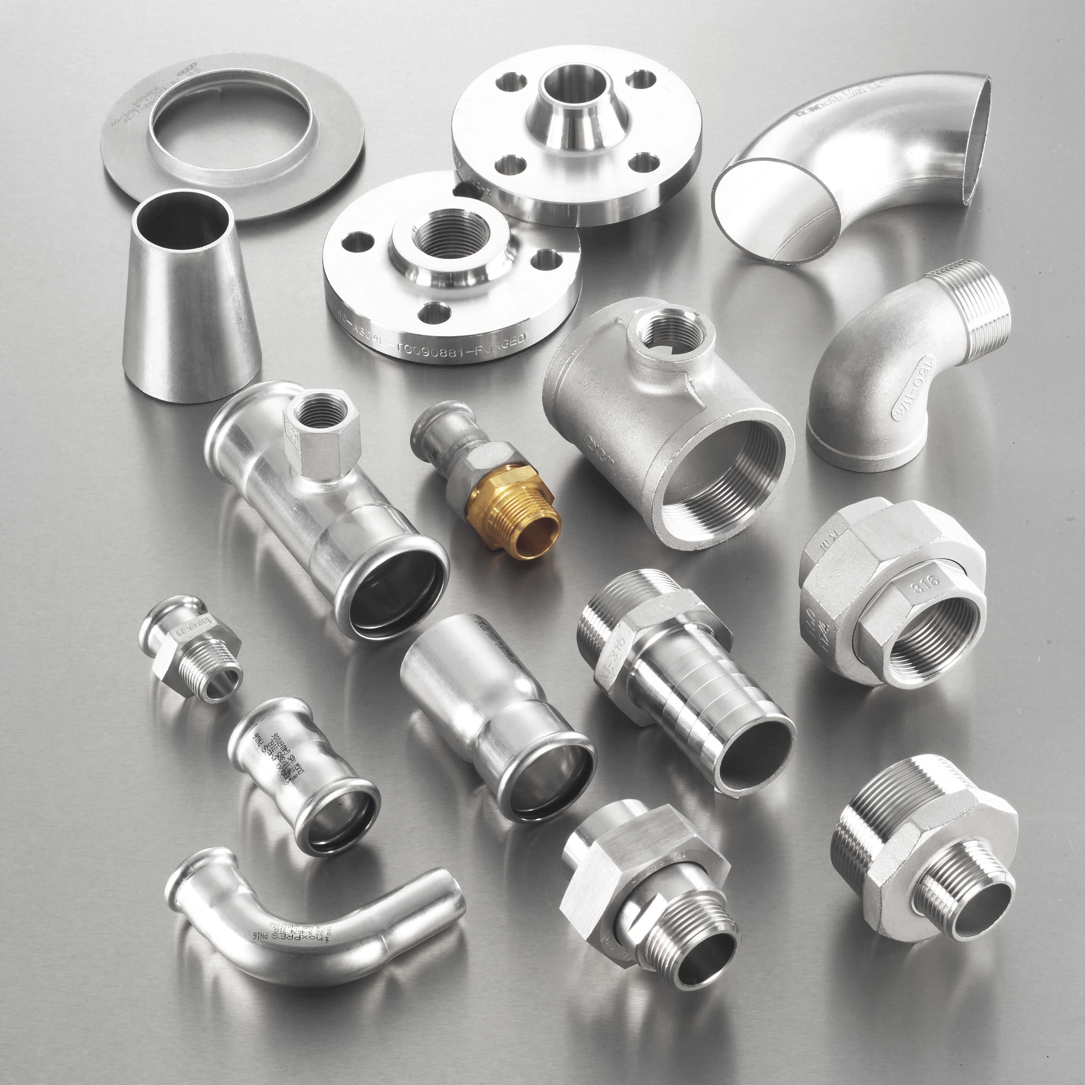 RACCORDERIA IN ACCIAIO INOX