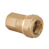 FEMALE BRASS STRAIGHT FITTING FOR STEEL PIPE