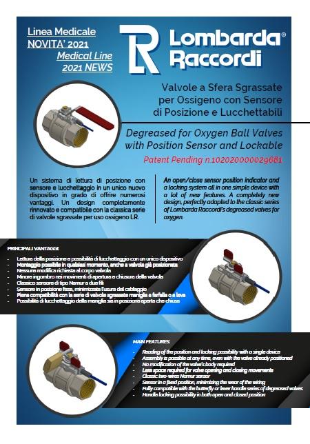 NEWS!! Valvole Sgrassate con Sensore Ed.2021